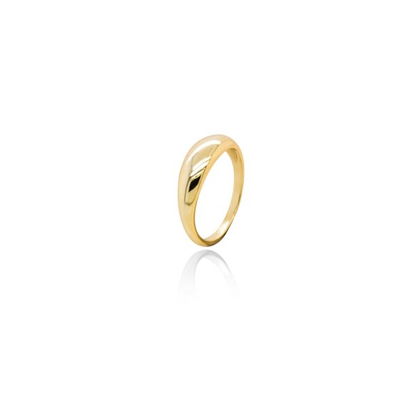 NWT Rebekah Dome Ring // 14K Gold Vermeil (Size 6) - Picture 3 of 6